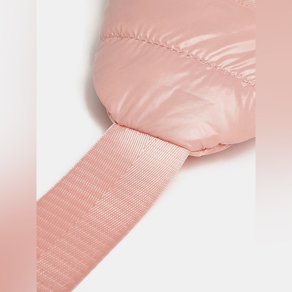 Quilted Adjustable Strap Puffy Sling Bag - Picture 8 of 14